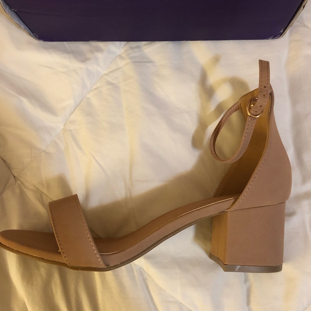 NWOT Open Toe Heels
